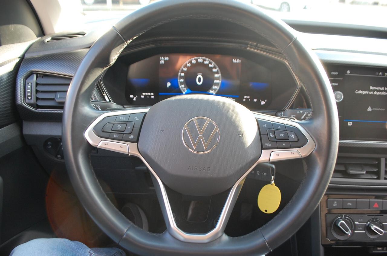 Volkswagen T-Cross 1.0 tsi Style 110CV dsg Uff Italy Radar USB Led