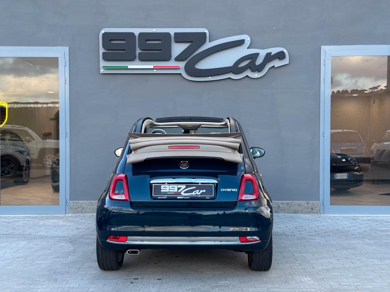 Fiat 500 C 1.0 Hybrid Lounge - COME NUOVA - COLORE BLU DIPINTO DI BLU