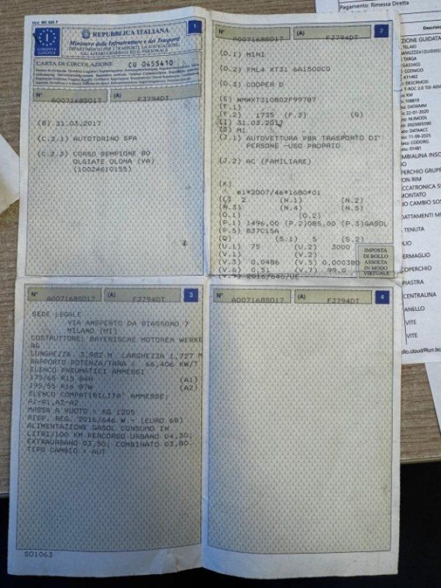 BMW 330 d xDrive cat Coupé Msport 130000km AUTOMATICA