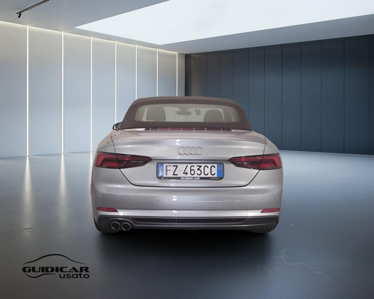 AUDI A5 II 2017 Cabriolet - A5 Cabrio 40 2.0 tdi Business Sport 190cv s-tronic
