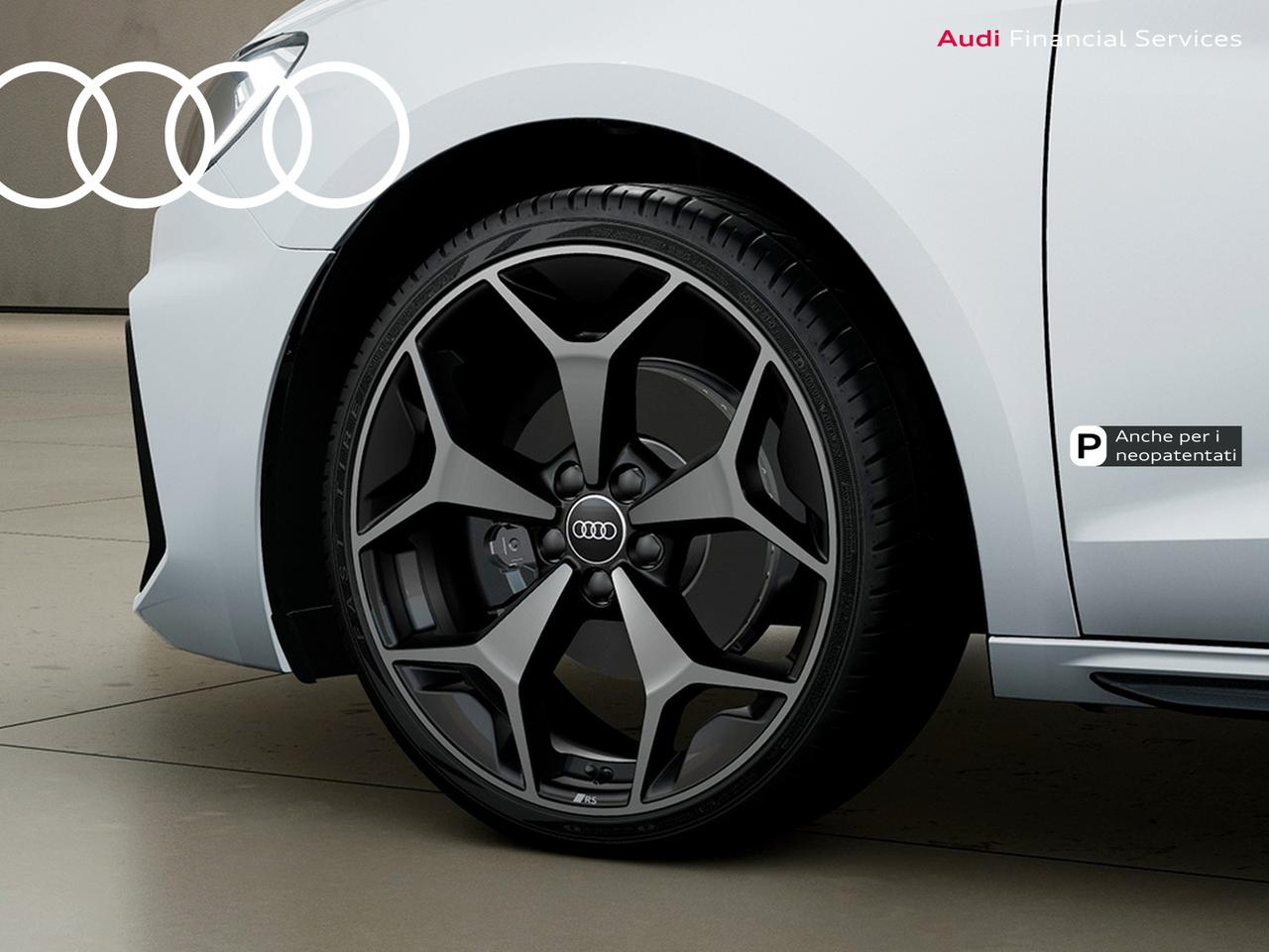 Audi A1 sportback 30 1.0 tfsi identity black 116cv s-tronic