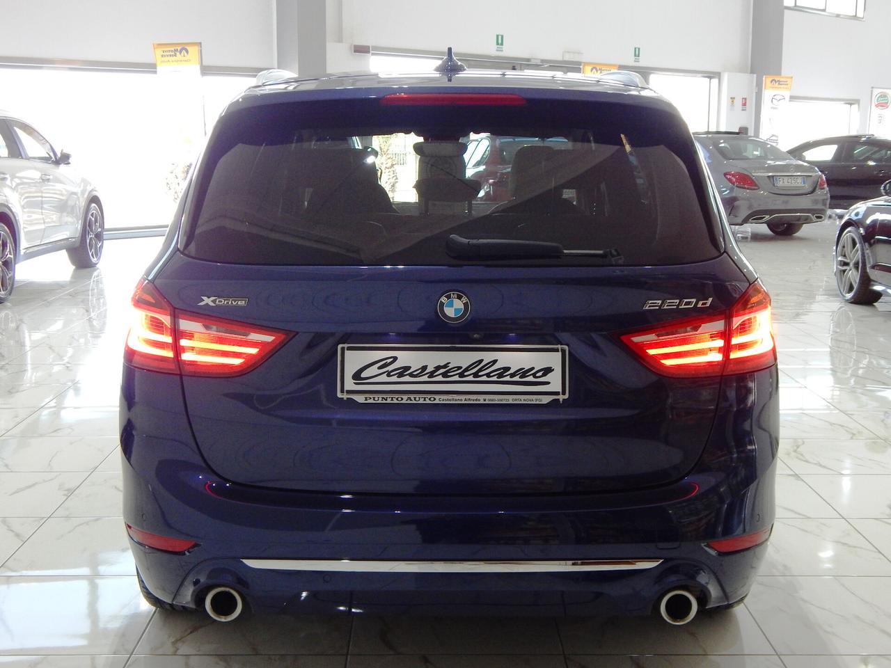 BMW 220 d Gran Tourer xdrive Luxury 7P. TETTO-NAVI-PELLE