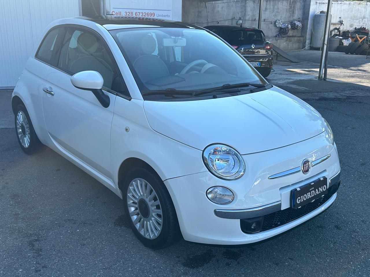 Fiat 500 1.2 Lounge panoramica