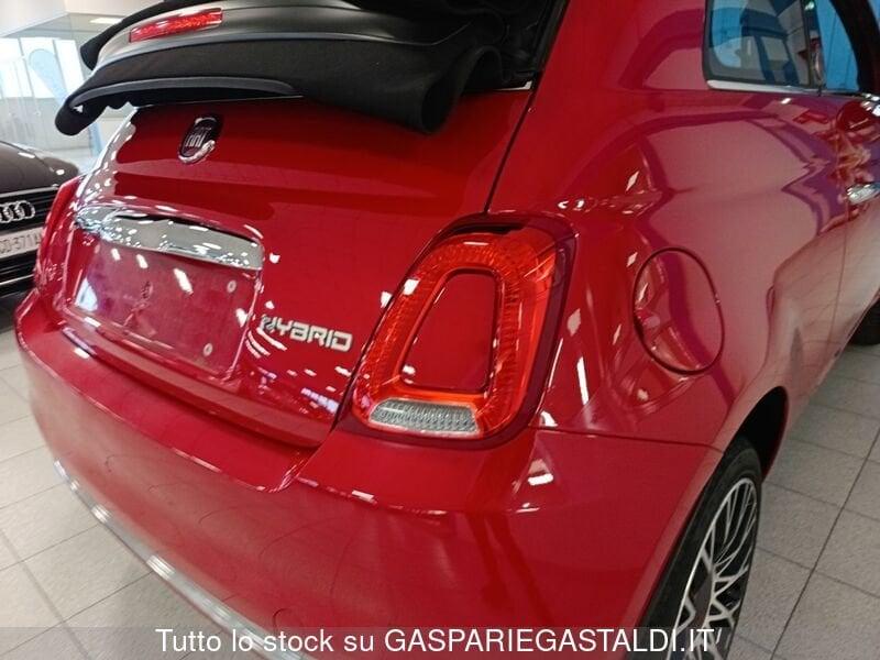 FIAT 500C 1.0 Hybrid Red CABRIO