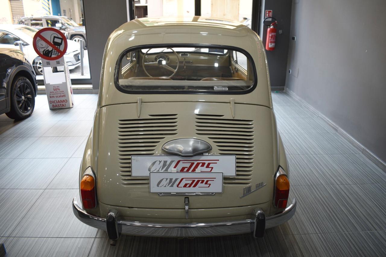 Fiat 600 D III Serie - Libretto e Targhe originali