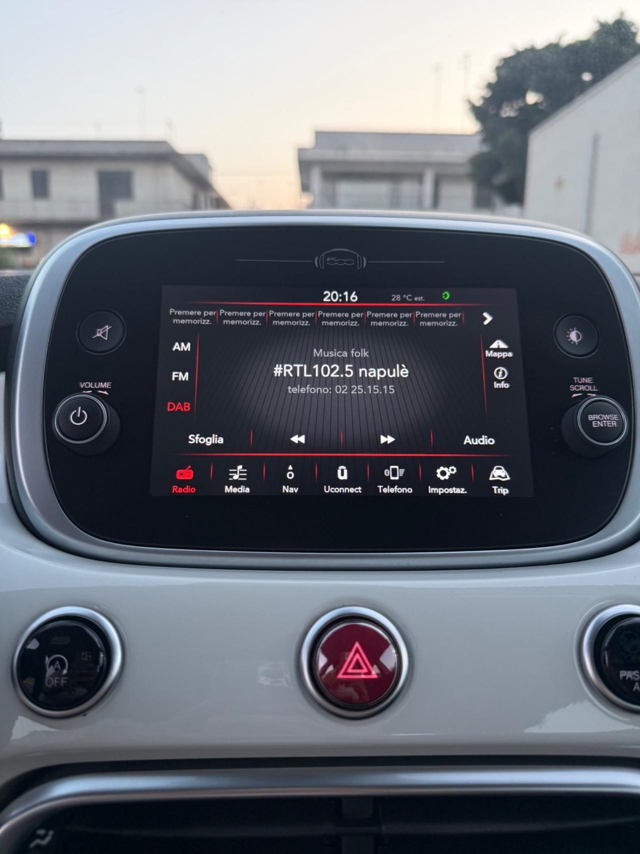 Fiat 500X 1.3 mjt City Cross NAVIGATORE,PELLE,APPLE CARPLAY, LED,ANDROID AUTO,SENSORI DI PARCHEGGIO