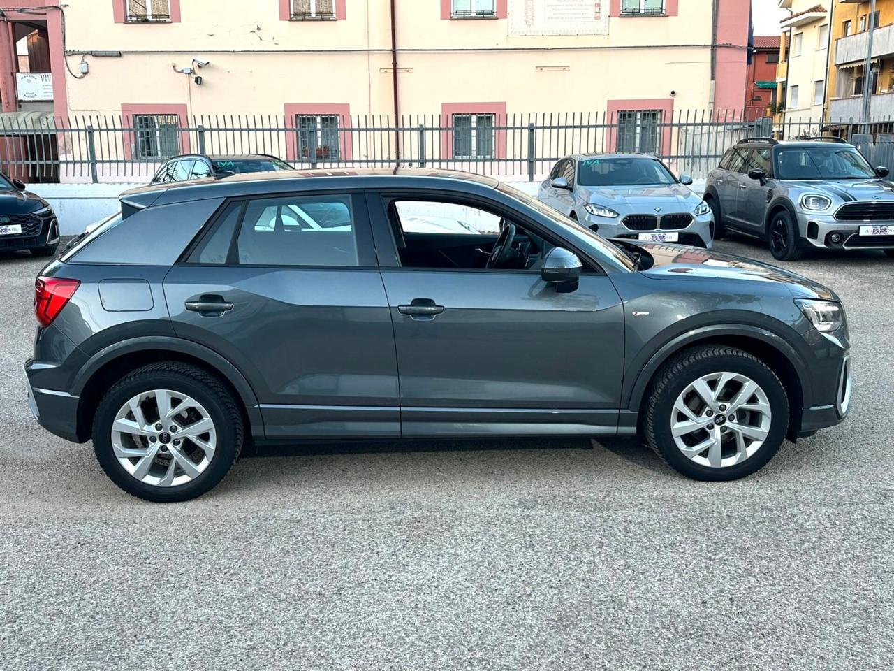 AUDI Q2 S LINE S TRONIC 35 TFSI 150CV - IVA - KAMERA - MATRIX - NAVI