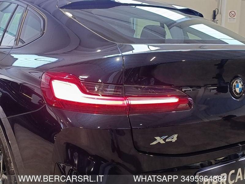 BMW X4 X4 xDrive20d 48V Msport*TETTO*HEAD UP DISPLAY*TELECAMERA*BMW LIVE COCKPIT*