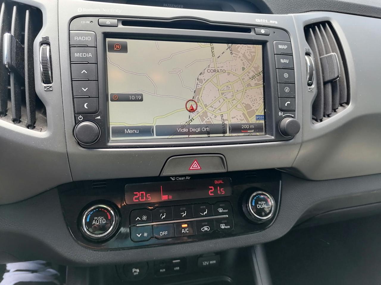 Kia Sportage 1.7 CRDI 115cv NAVI/PELLE/RETROC full