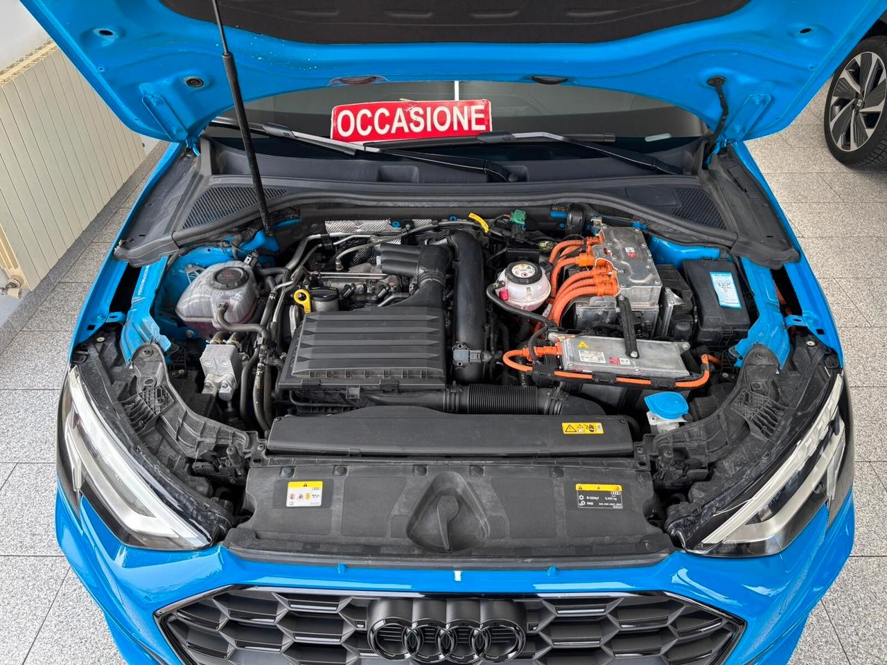 Audi A3 Sportback 45 TFSIe S line S-Tronic 245CV PLUG IN allestimento RS3