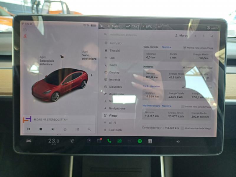 TESLA MODEL 3 75 KWH LONG RANGE DUAL MOTOR AWD 4 PORTE BERLINA