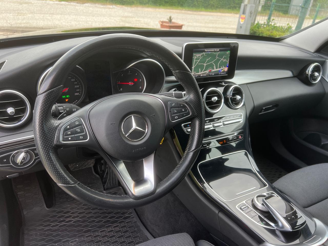 Mercedes C200 d S.W. Auto Sport-2018"IMPECCABILE"