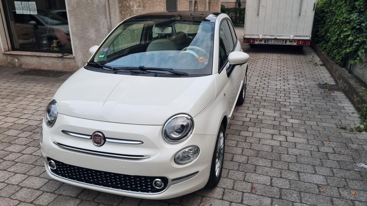 Fiat 500 Lounge 69cv anno2018 km59000
