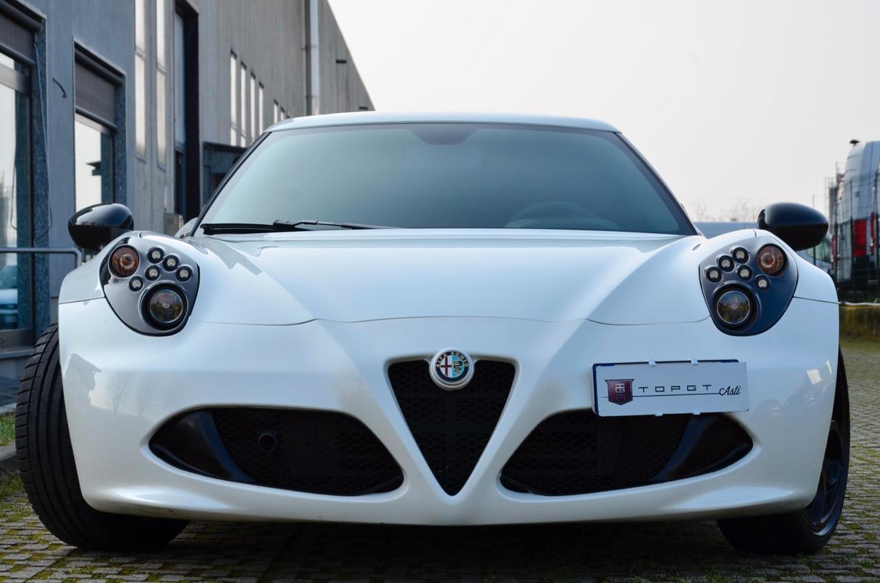 ALFA ROMEO 4C COUPE 1750 TBI 240cv TCT, UFF ITALIANA, BIANCO PERLA, SCARICO CAPRISTO, PERMUTE
