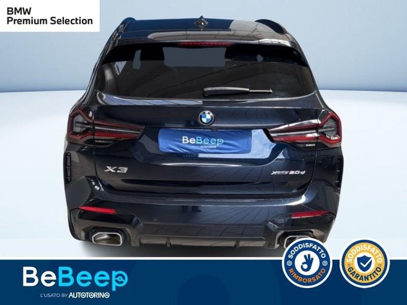 BMW X3 XDRIVE20D MHEV 48V MSPORT AUTO