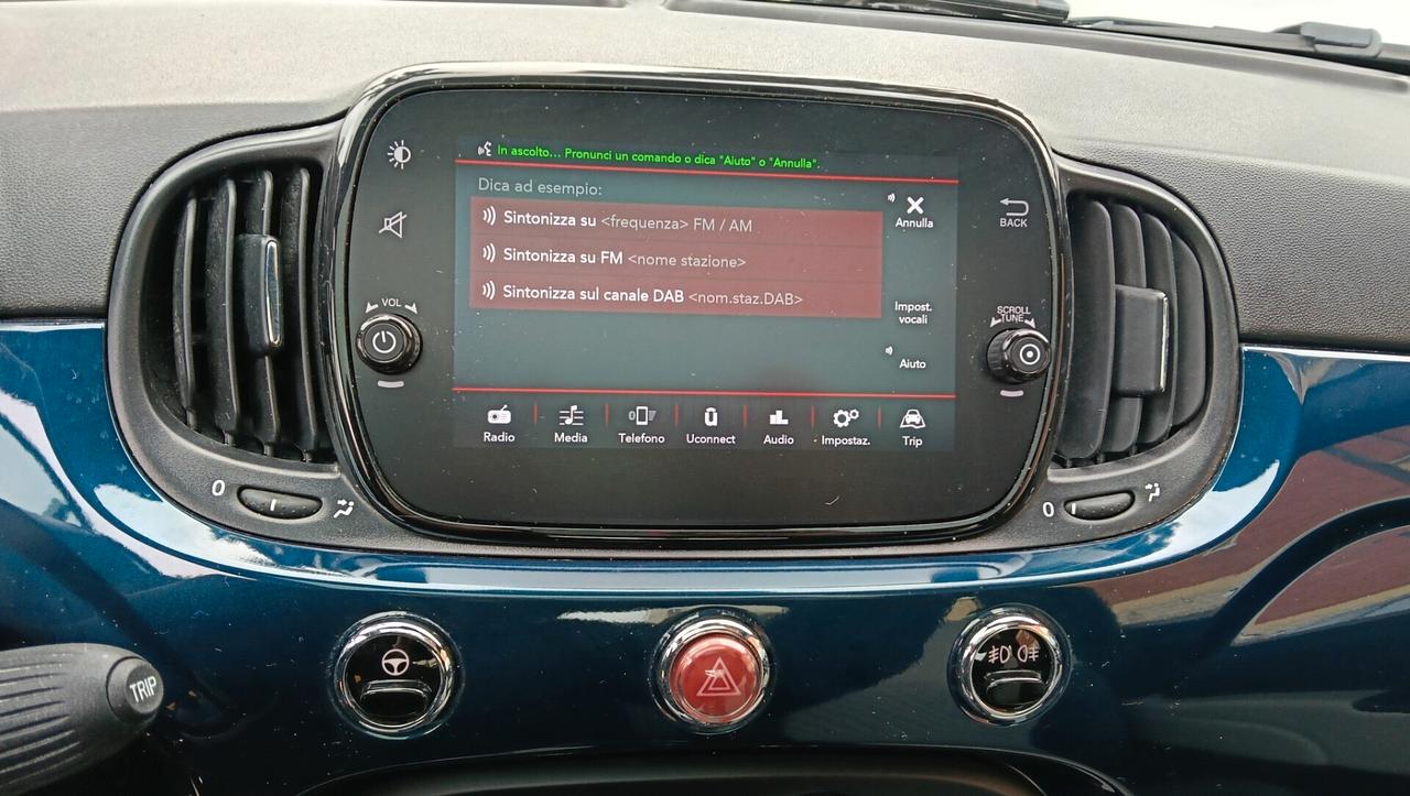 FIAT 500 DOLCEVITA -TETTO-GARANZIA FULL