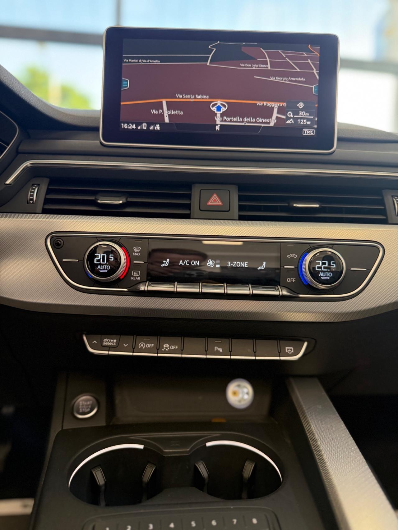 Audi A5 Cabrio 40 2.0 tdi Sport 190cv CAMBIO s-tronic NAVIGATORE, INTERNI IN PELLE, ANDROID AUTO, KM CERTIF