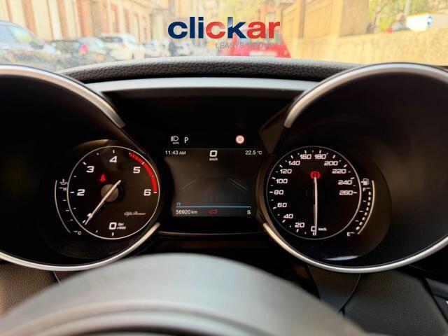 Alfa Romeo Giulia 2.2 160CV AT8 FULL OPTIONAL PREZZO SENZA VINCOLI UNIPRO' ITALIANA GARANZIA 12M FATTURABI