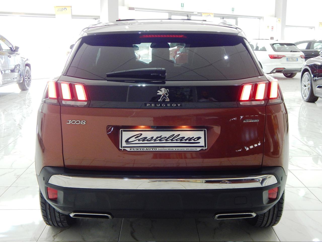 Peugeot 3008 1.5 bluehdi GT Line Aut TETTO-NAVI-PELLE-PARK
