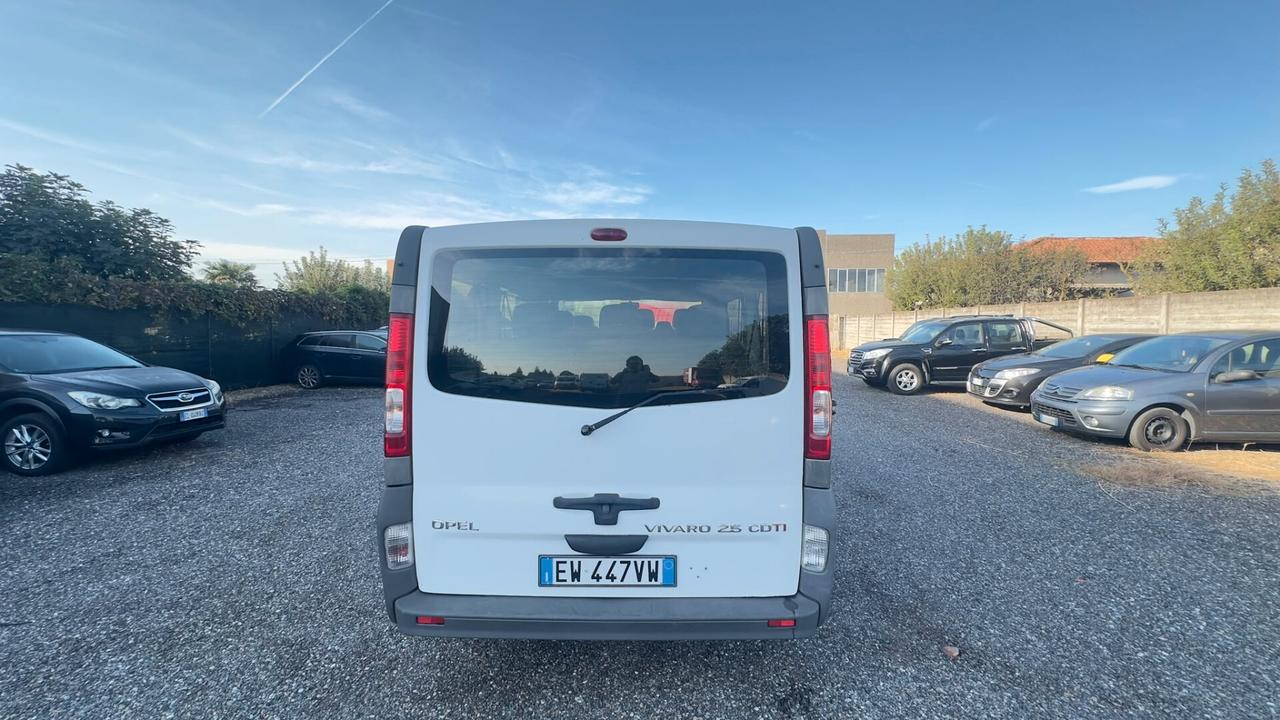 Opel Vivaro 29 2.5 CDTI PL-TN Combi 9 posti Fap