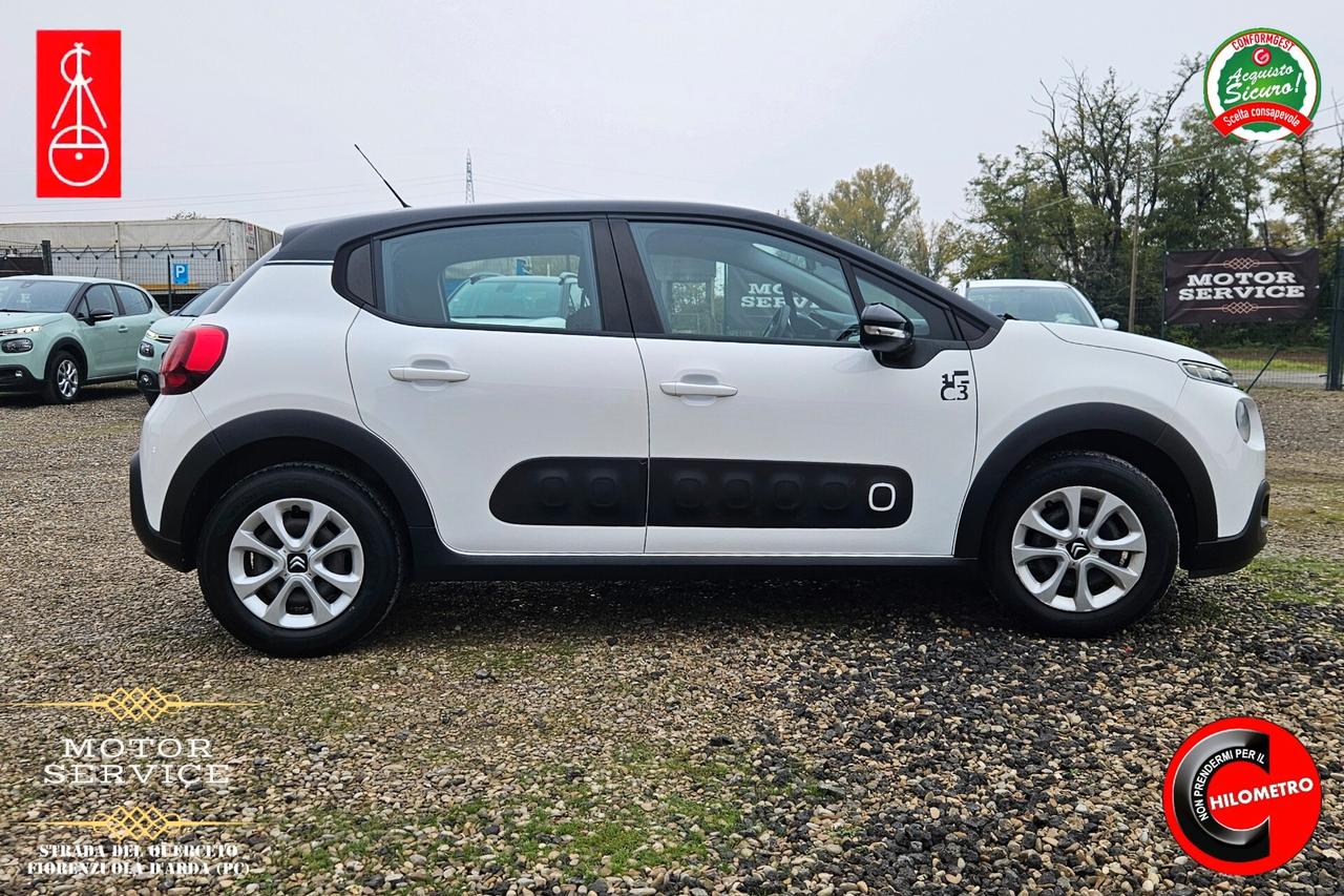 Citroen C3 1.2 benzina 65000km da 79€ mese