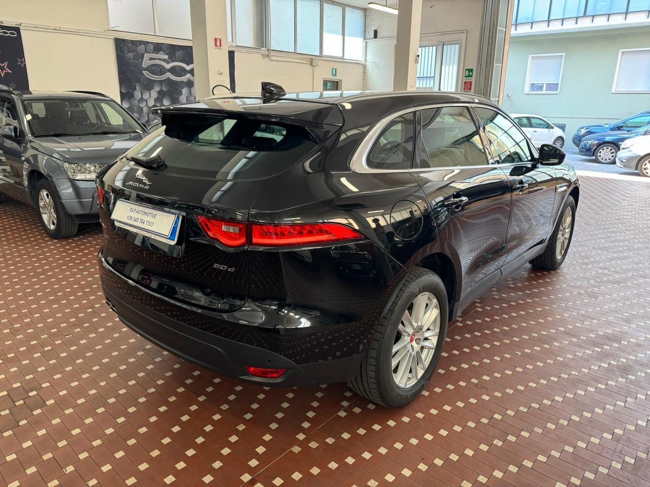 Jaguar F-Pace 2.0 D 180 CV aut. Portfolio - UNICO PROPRIETARIO