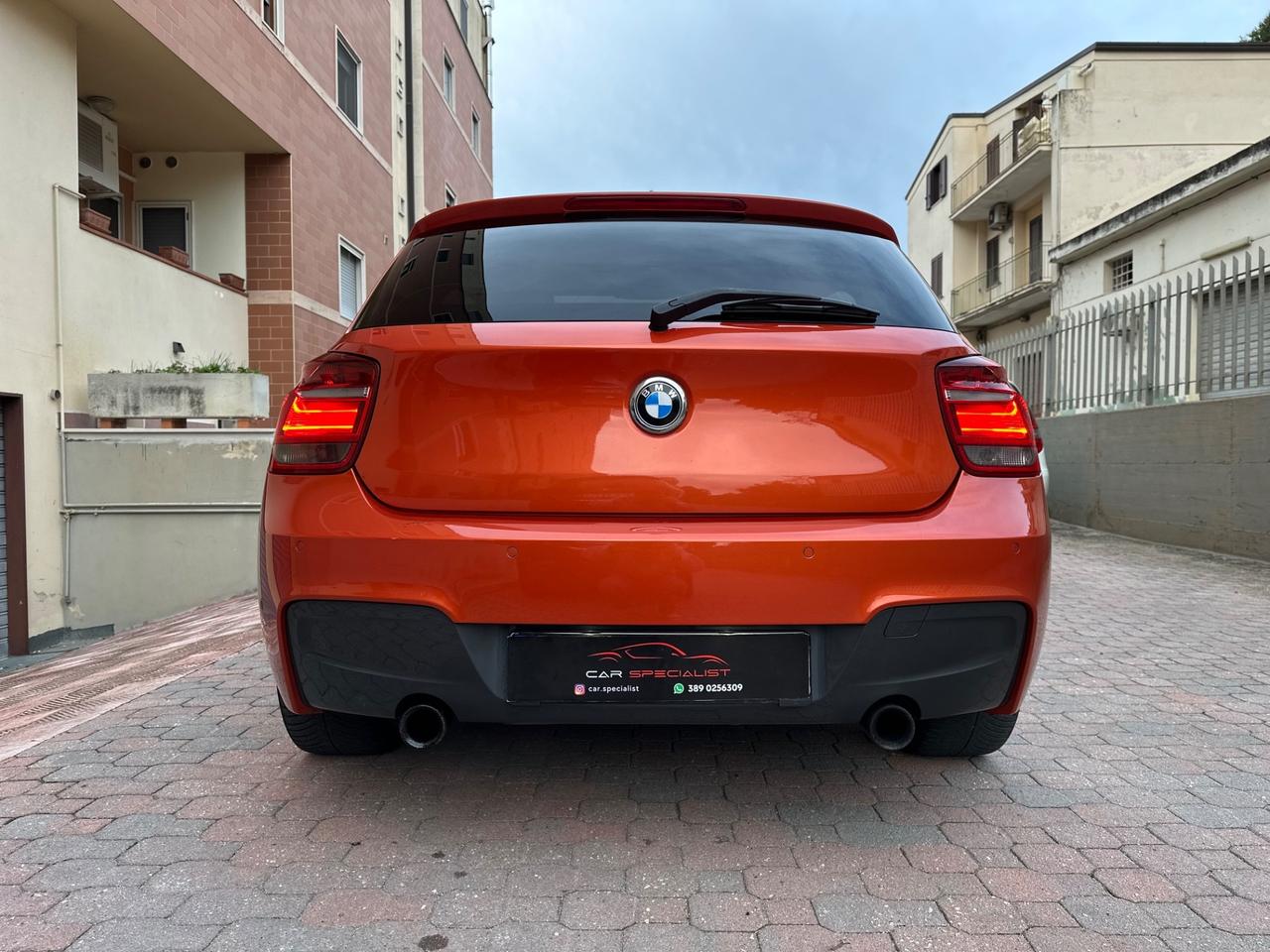 Bmw 135 M135i 3.0 turbo Manuale - Valencia orange -Tetto