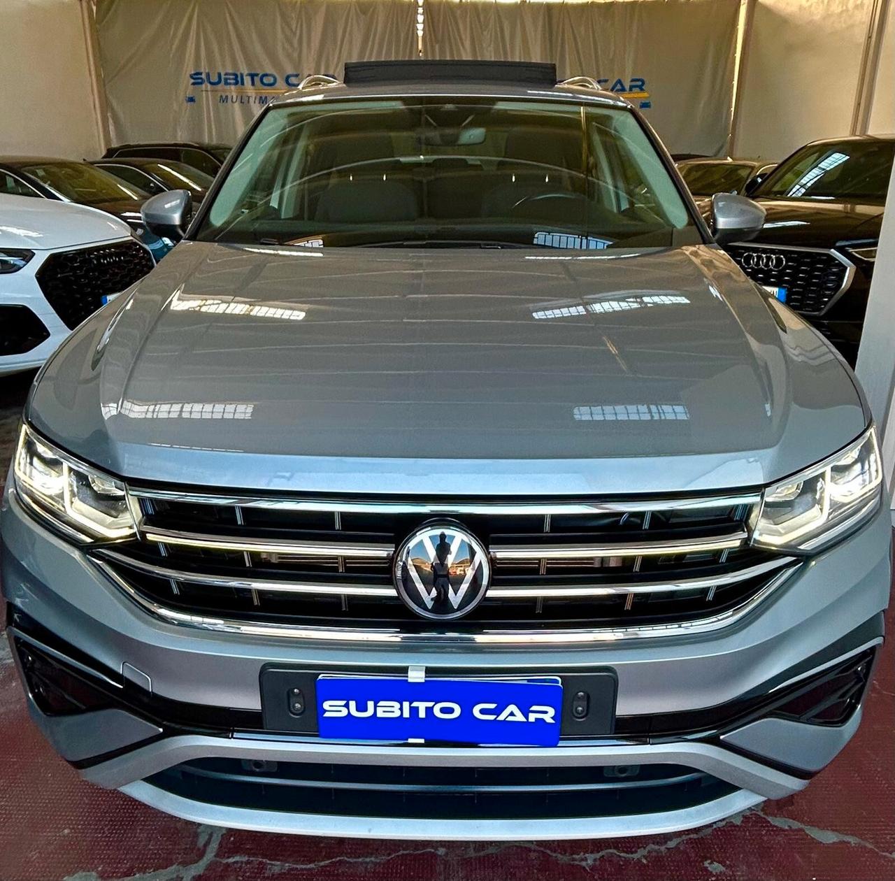 Volkswagen Tiguan Allspace Tiguan Allspace 2.0 TDI 200 CV SCR DSG 4MOTION 7 posti TETTO APRIBILE