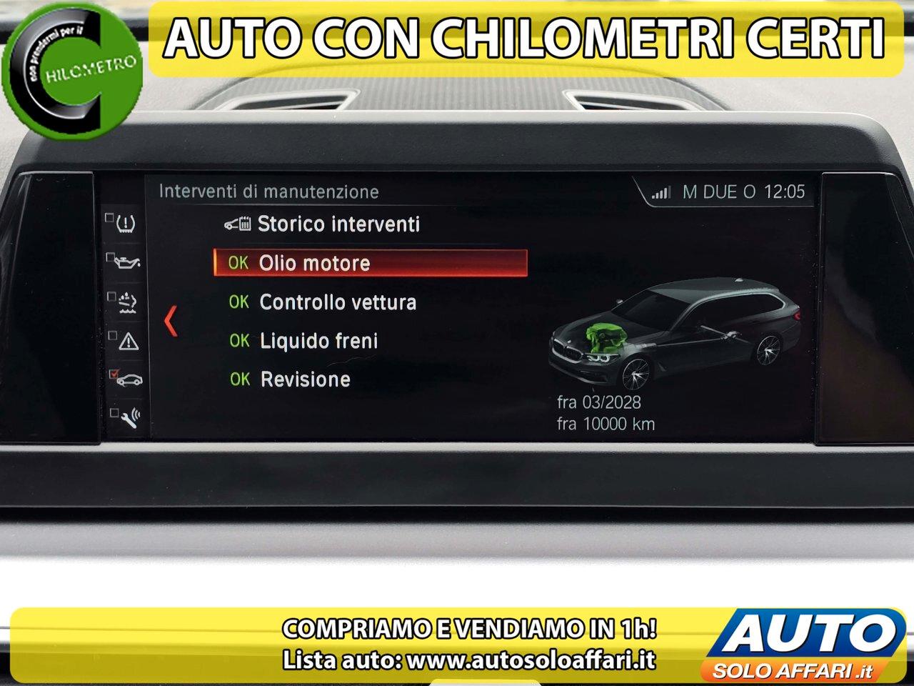 BMW 520 d TOURING SPORTLINE AUTO EURO6D CAMERA/NAVI/LED