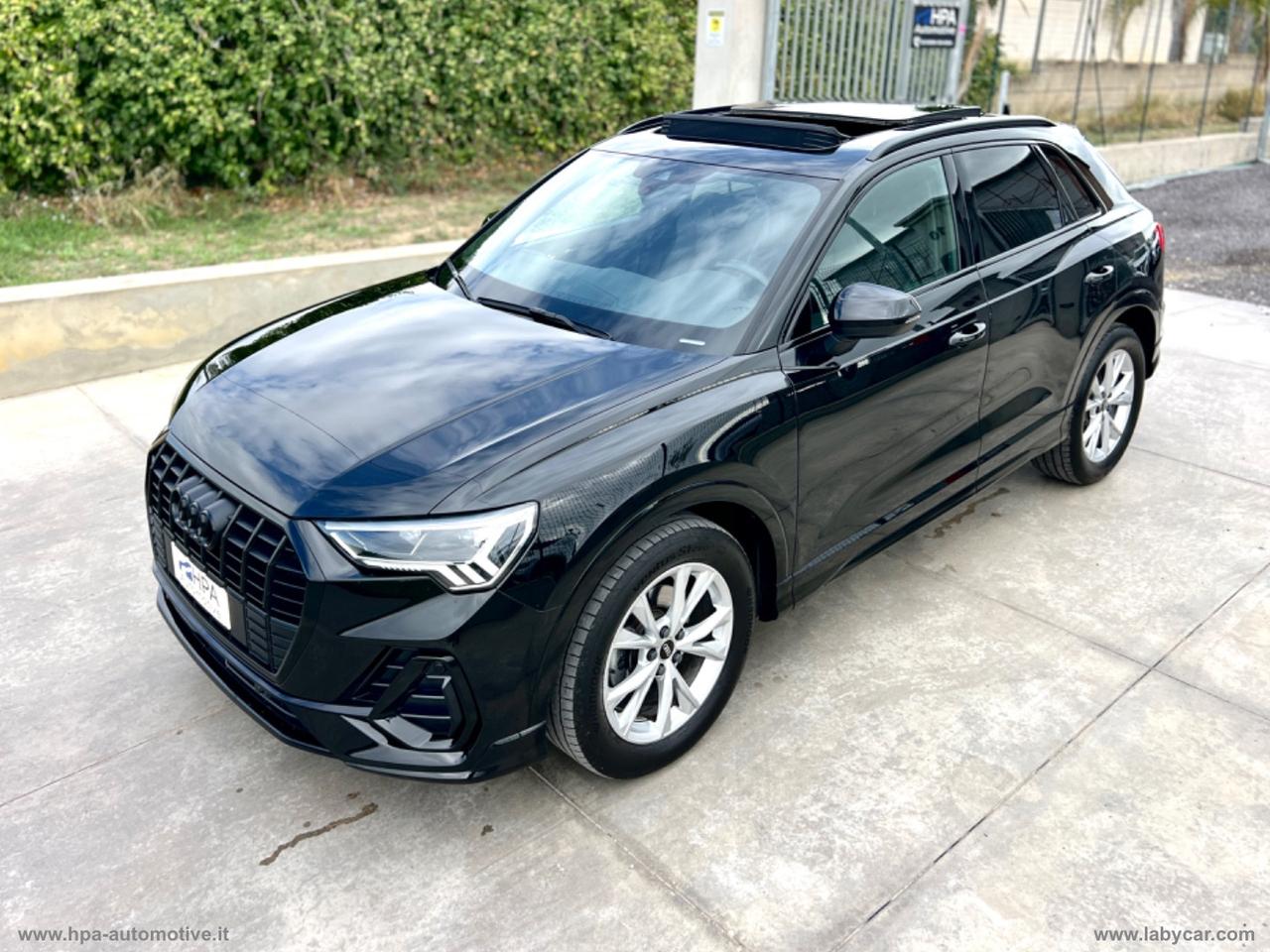 AUDI Q3 2.0TDI S-line NAVI TETTO LED CAMERA 360 PELLE