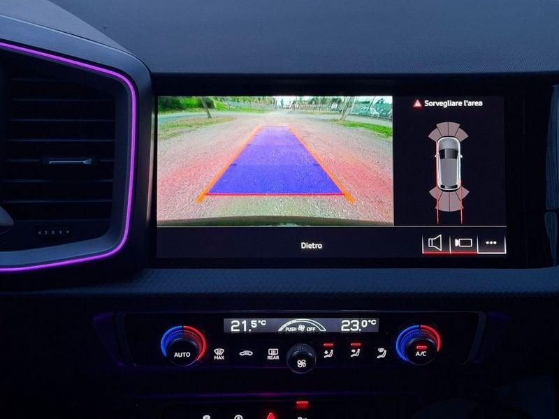 Audi A1 A1 Sportback 30 116cv s-tronic SLINE led multicolor “nero “