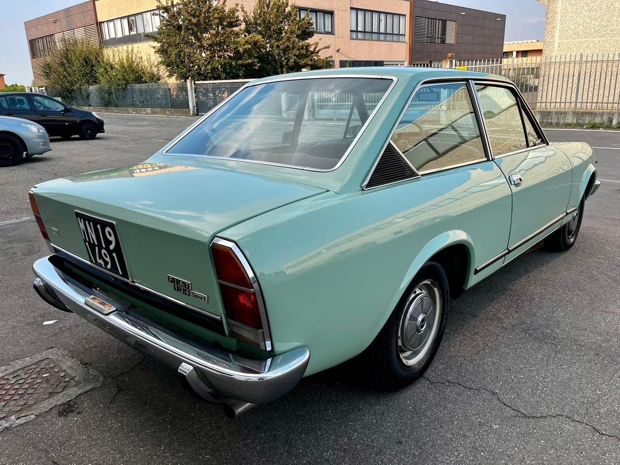 Fiat 124 Sport Coupè 1.8benz 117cv 1973 targa oro ASI