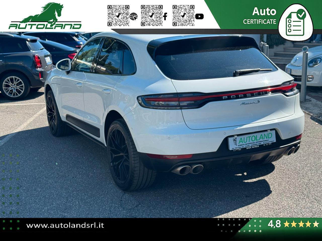 Porsche Macan 3.0 S 354cv pdk TETTO PANORAMICO - 21" - SERVO PLUS