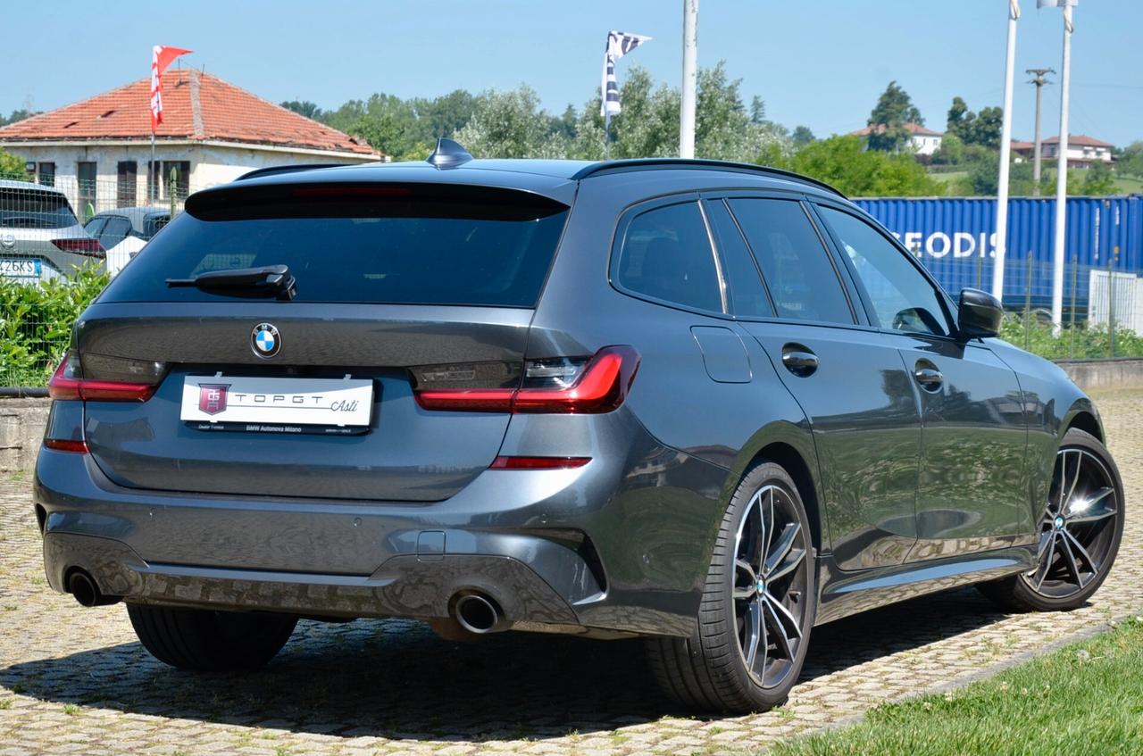 BMW 320d TOURING MHEV 48V XDRIVE MSPORT 190cv AUTO, UNICOPROPRIETARIO, UFF ITALIANA, IVA ESPOSTA 100%, SERVICE BMW, EURO 6D, RETROCAMERA, FULL LED, PERMUTE