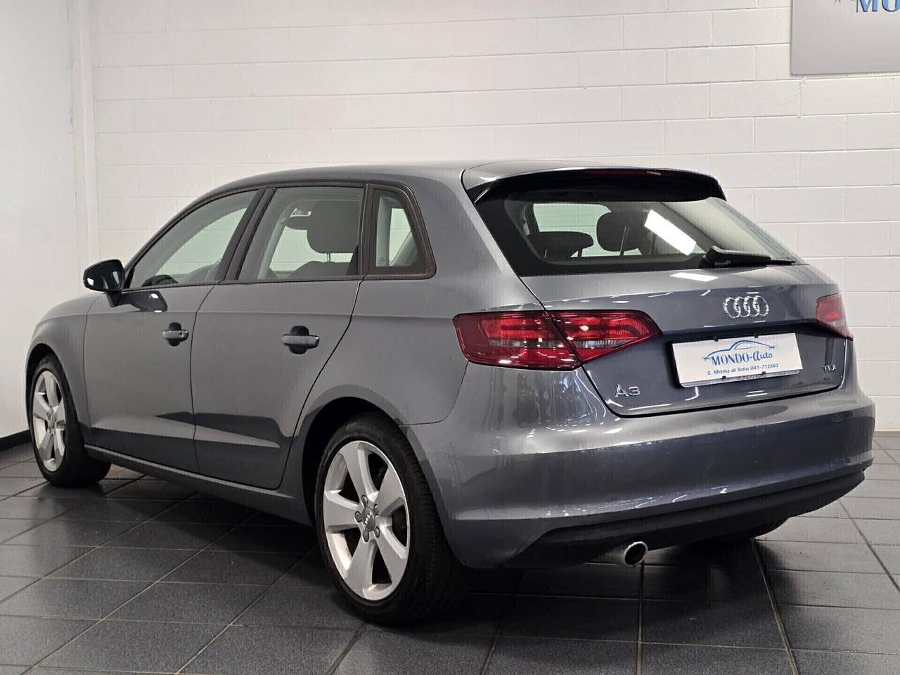 Audi A3 SPB 1.6 TDI 105 CV CR Ambition NEOPATENTATI