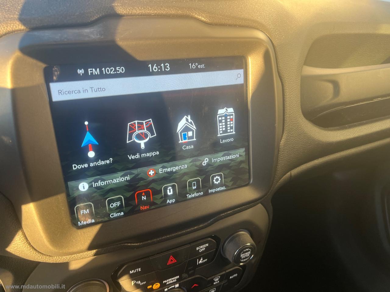 JEEP Renegade 1.6 Mjt 120CV Limited FARI LED NAVI STUPENDA