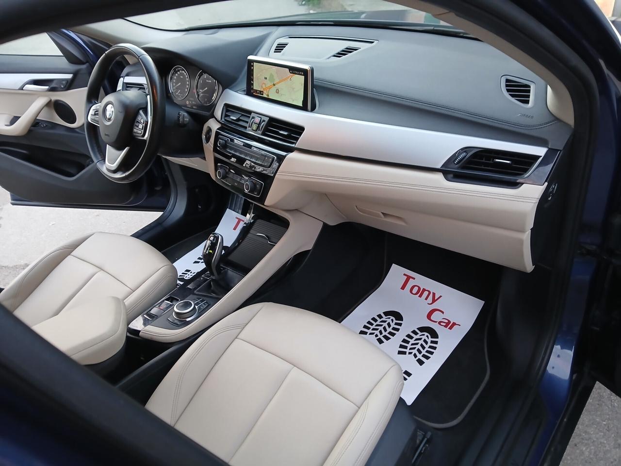 BmwX2 sDrive16d KM certificati 1proprietario NuovA