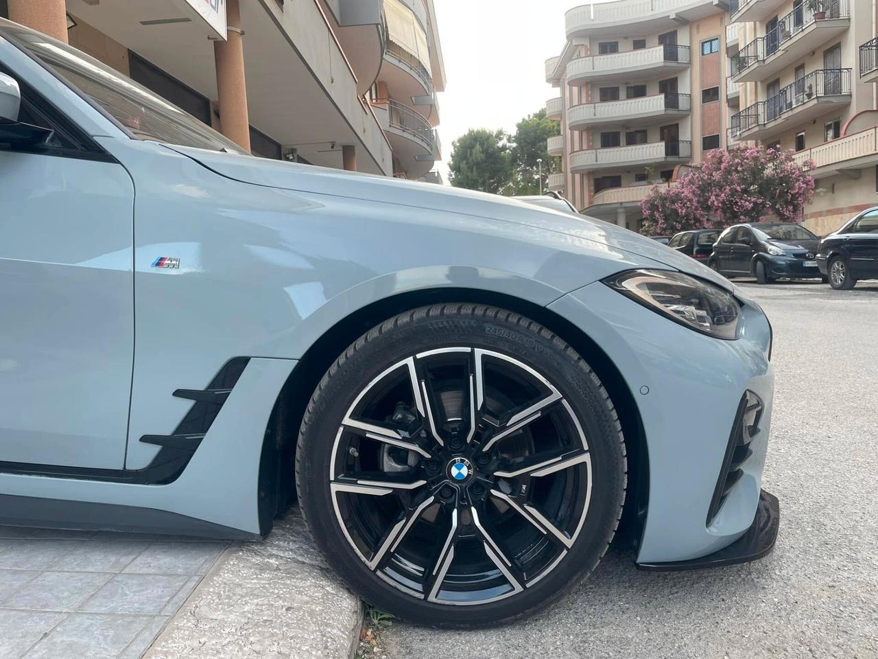 Bmw 420d GC xdrive 48V Msport TETTO NAVY PELLE 19' LED 360