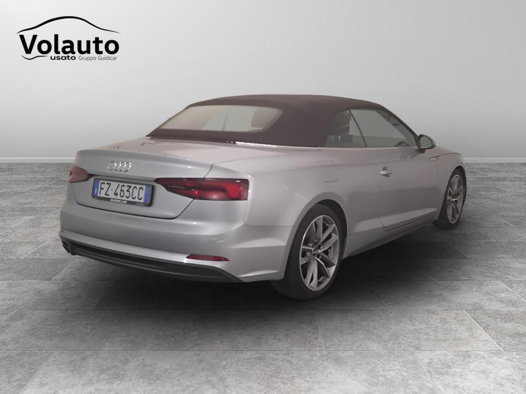 AUDI A5 II 2017 Cabriolet - A5 Cabrio 40 2.0 tdi Business Sport 190cv s-tronic
