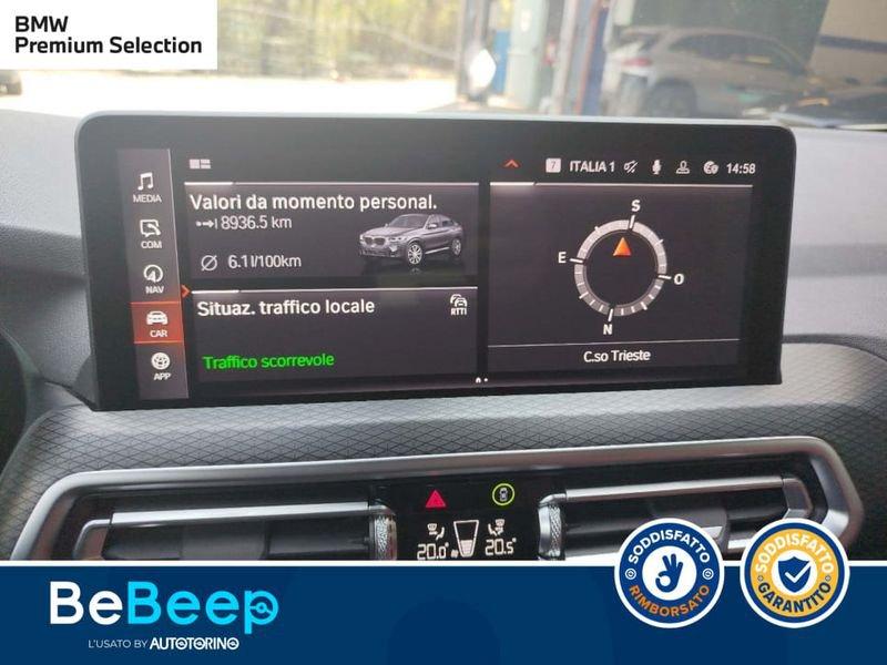 BMW X4 XDRIVE20D MHEV 48V MSPORT AUTO