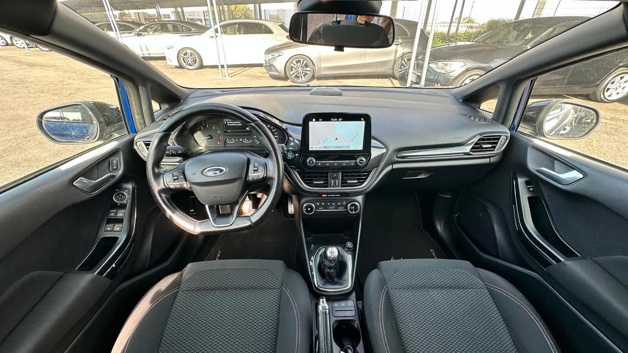 Ford Fiesta 1.0 Ecoboost 100 CV 5 porte ST-Line UNICO PROPRIETARIO/KM CERTIFICATI