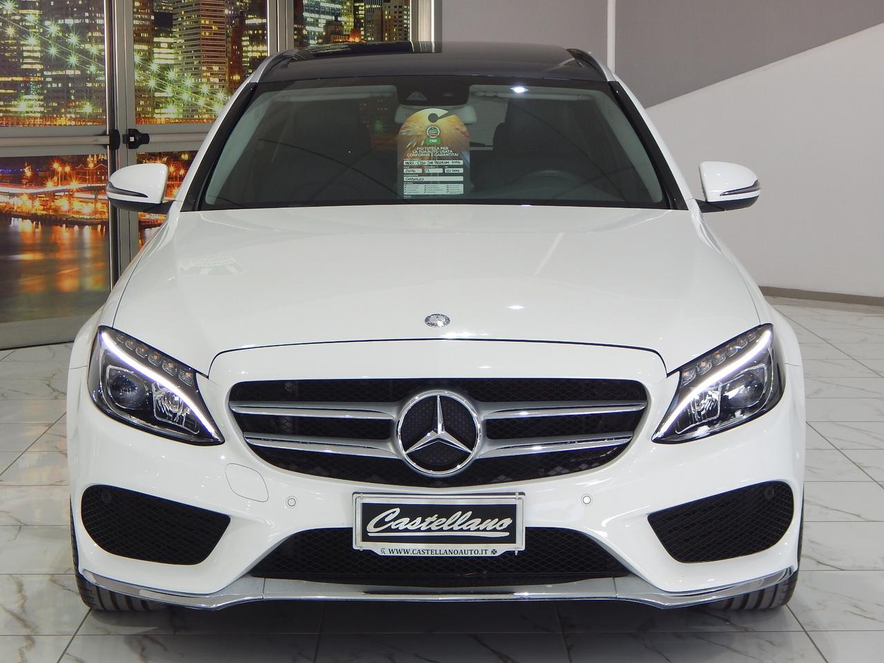 Mercedes-Benz C 220 d SW Premium Aut. TETTO-NAVI-PELLE-PARK-LED