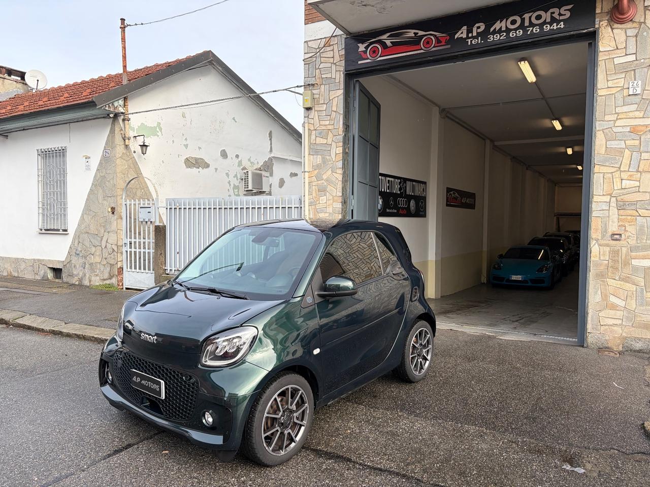 Smart ForTwo EQ Ushuaïa BRITISH GREEN CV 82
