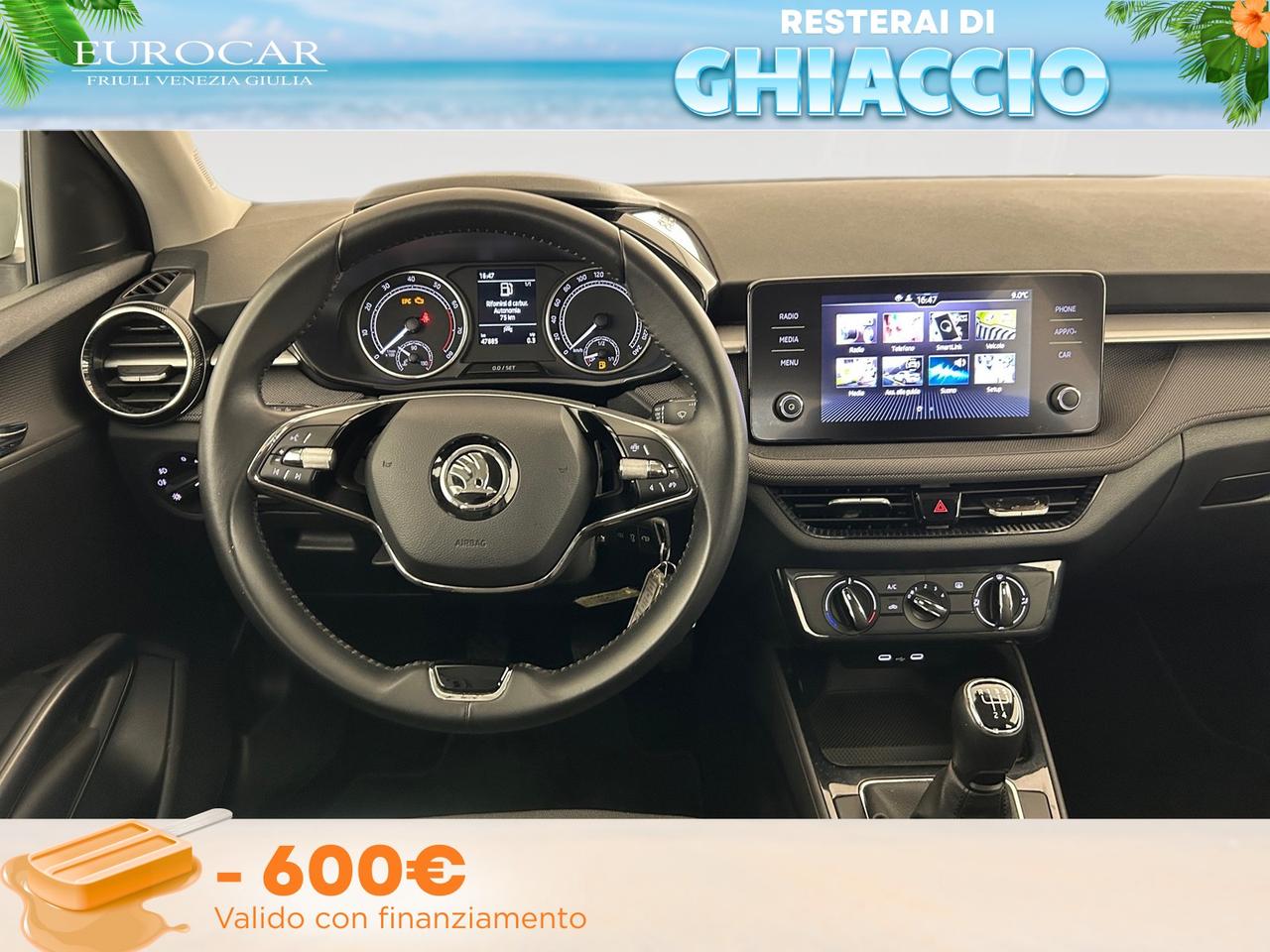 Skoda Fabia 1.0 mpi evo ambition 65cv