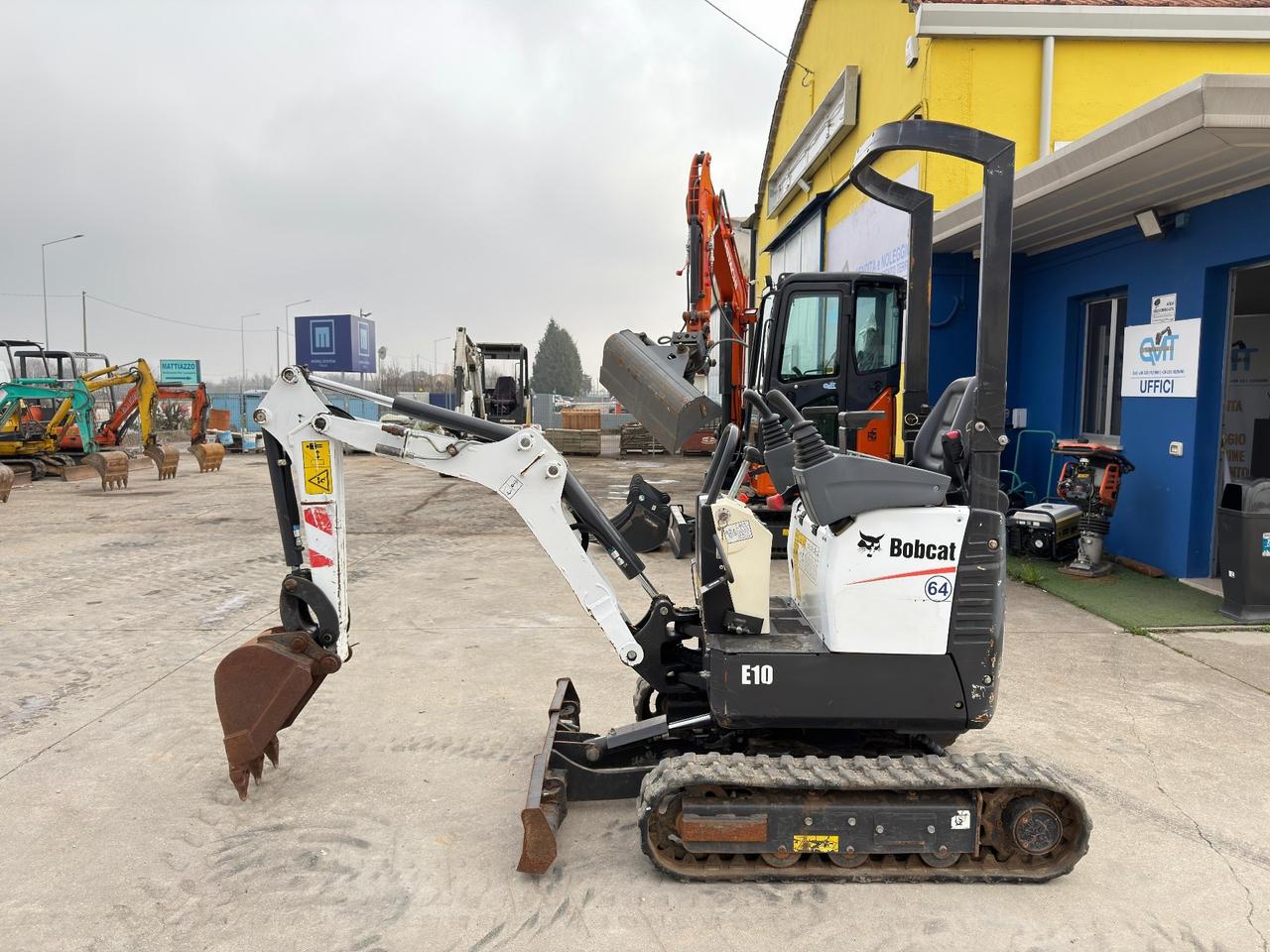 Mini escavatore BOBCAT E10 - solo 850 ore