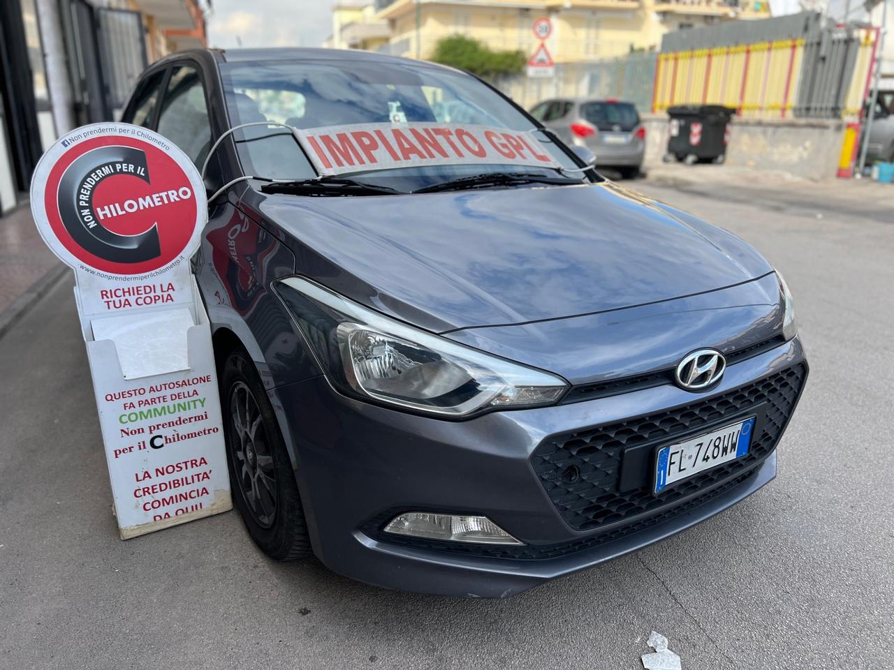 Hyundai I 20 1.2 benzina/Gpl – 75CV 55 KW Anno 2018
