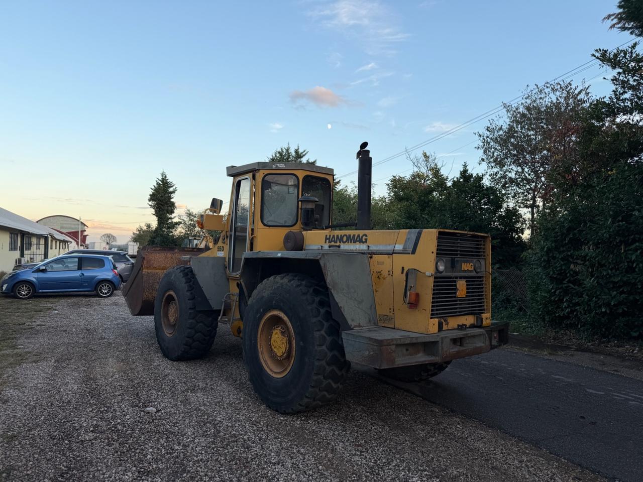 Hanomag 55 D Pala Gommata