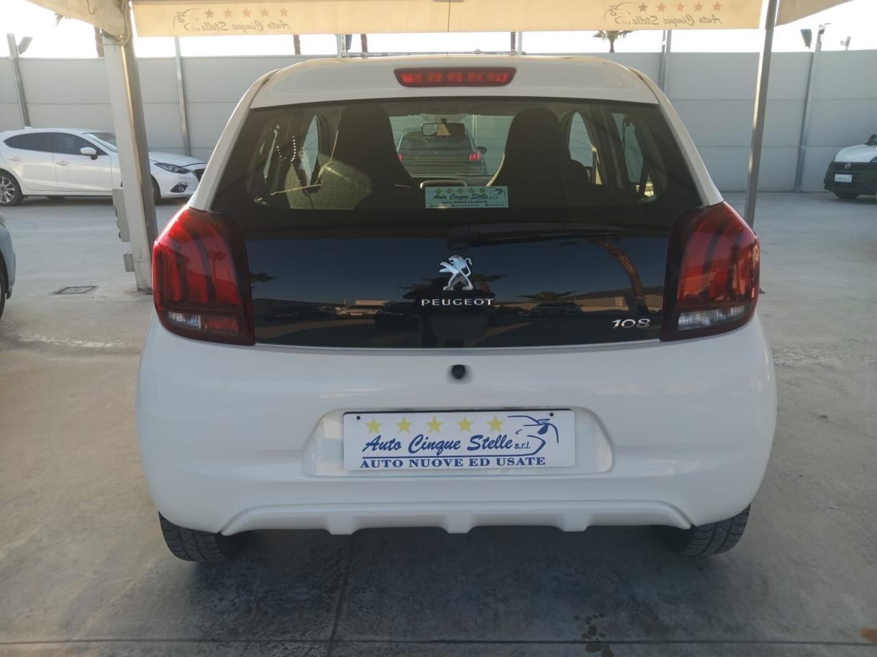 Peugeot 108 C.V 68 5 PORT Allure TOP PERFETTA QUALS PROVA