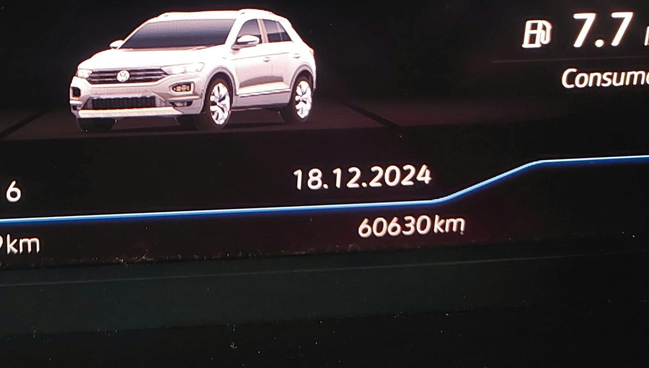 VW T-ROC 1.5 BENZINA 150 CV ADVANCED AUTOMATICO