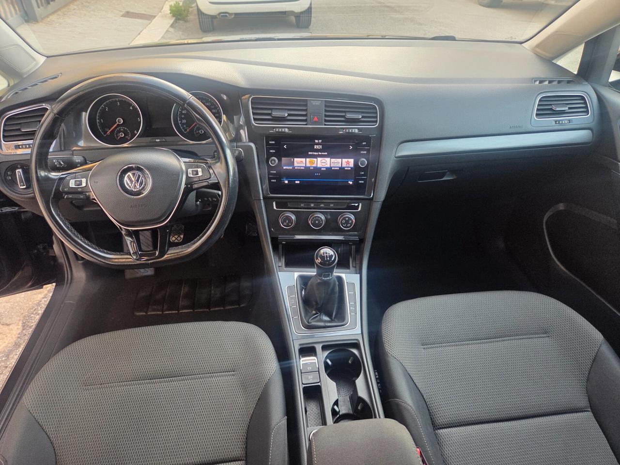 VW GOLF 7.5 ANNO 2019 1.6 TDI 115 CV LED NAVIG KM CERTIF